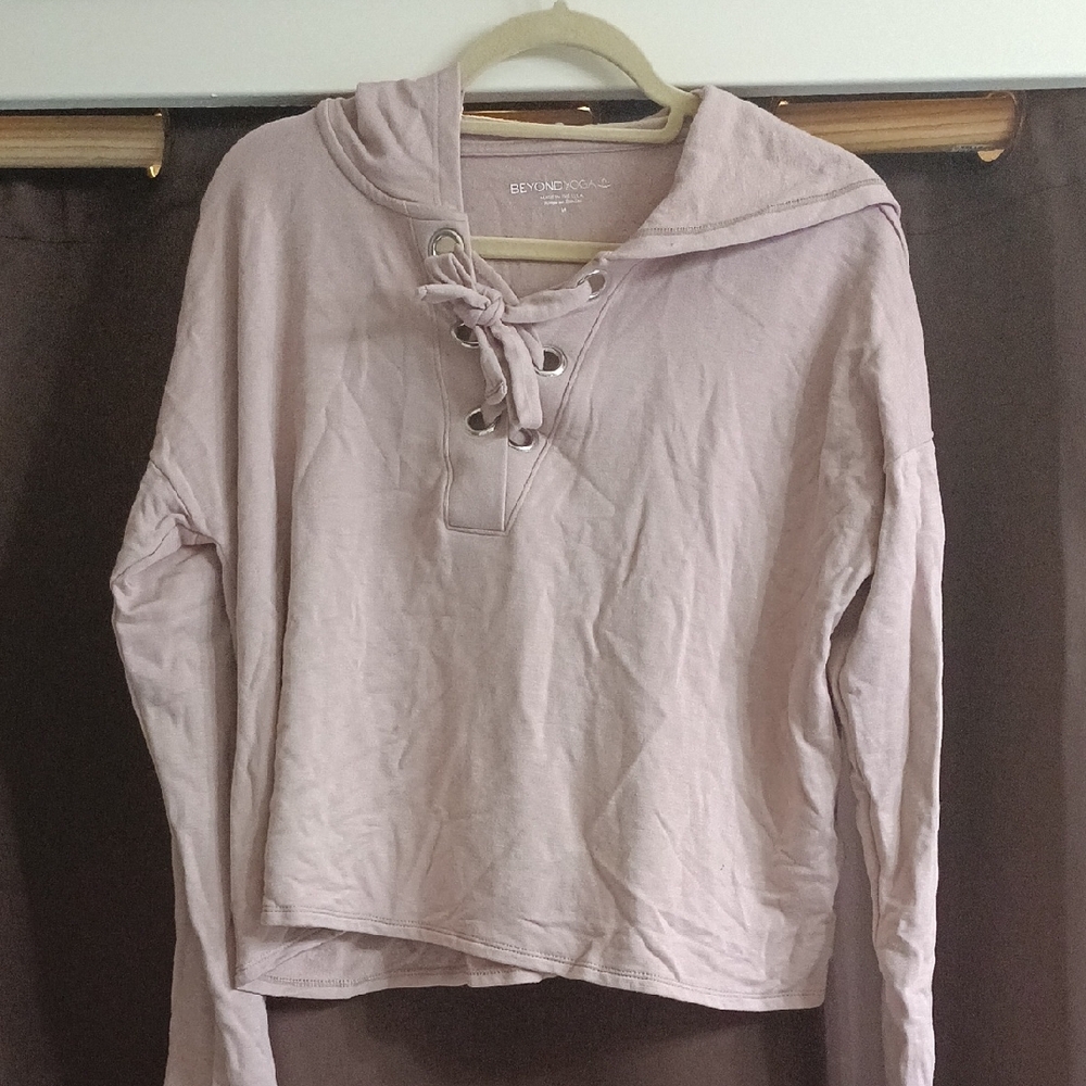 Beyond Yoga Women's Light Purple Hoodie